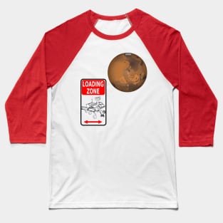 Mars Rover Family Landing Zone Baseball T-Shirt